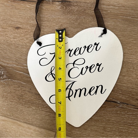 Wedding sign heart Last chance to run - Picture 4 of 4